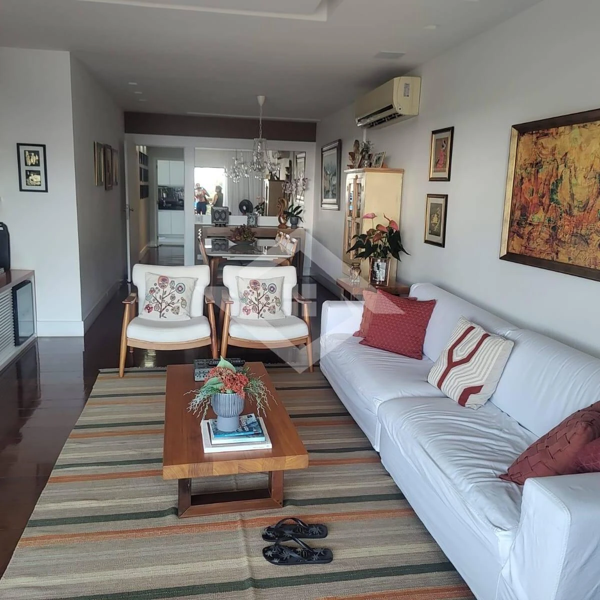 Furnished apartment, 144 m², with a washing machine — photo 23