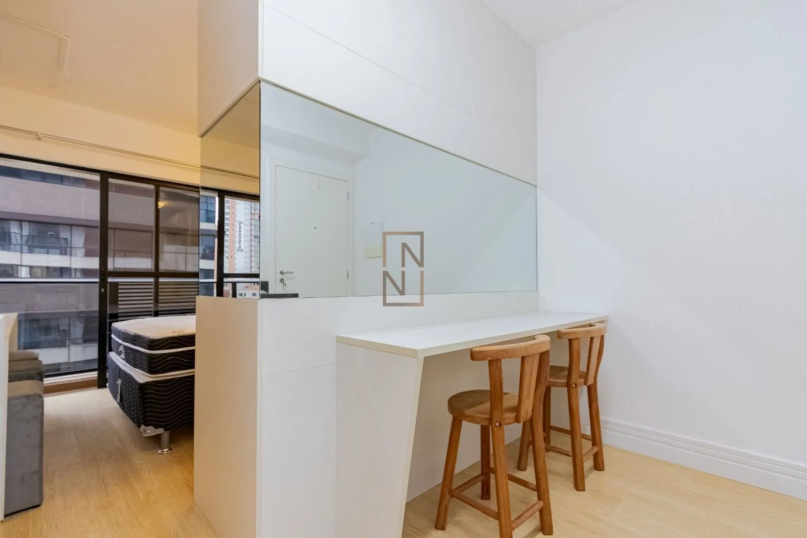Apartamento mobiliado de 50 m² com 1 quarto e churrasqueira — photo 6