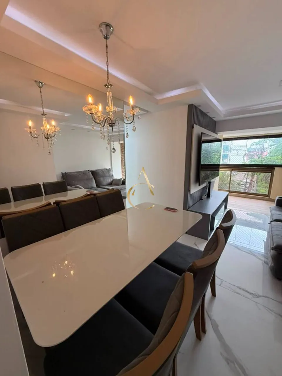 Furnished 3-bedroom apartment with a separate kitchen — photo 14