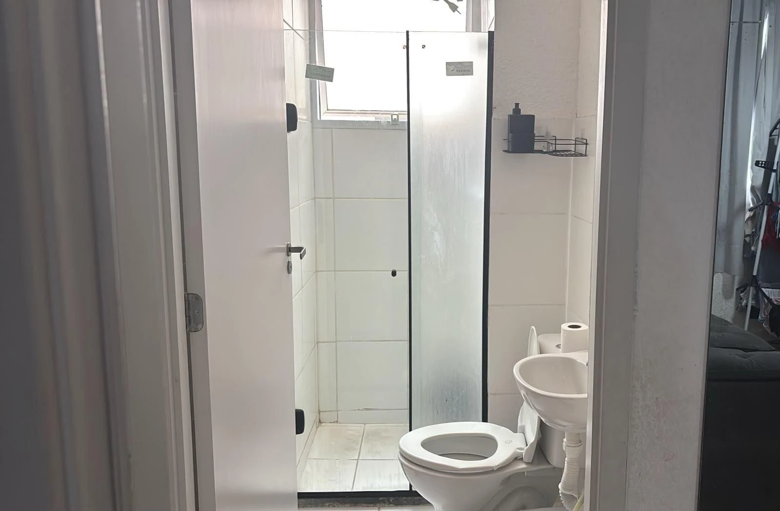 46 m² apartment with a home office and a washing machine — photo 18