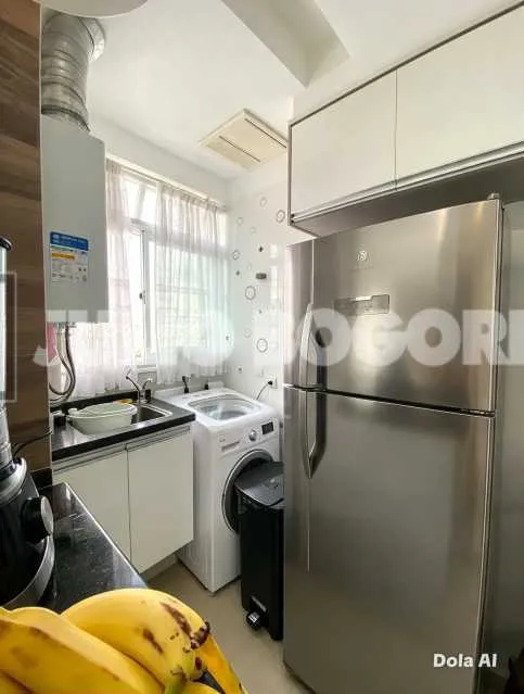 Furnished apartment, 58 m², with a washing machine — photo 16