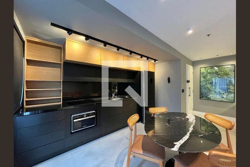 Apartamento mobiliado de 1 quarto em condomínio com academia — photo 8