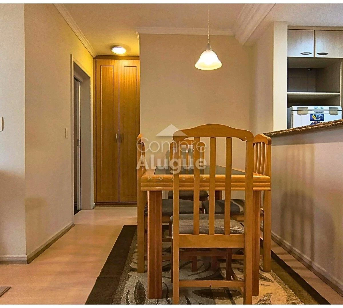 Furnished apartment, 45 m², with wood or laminate floors — photo 3