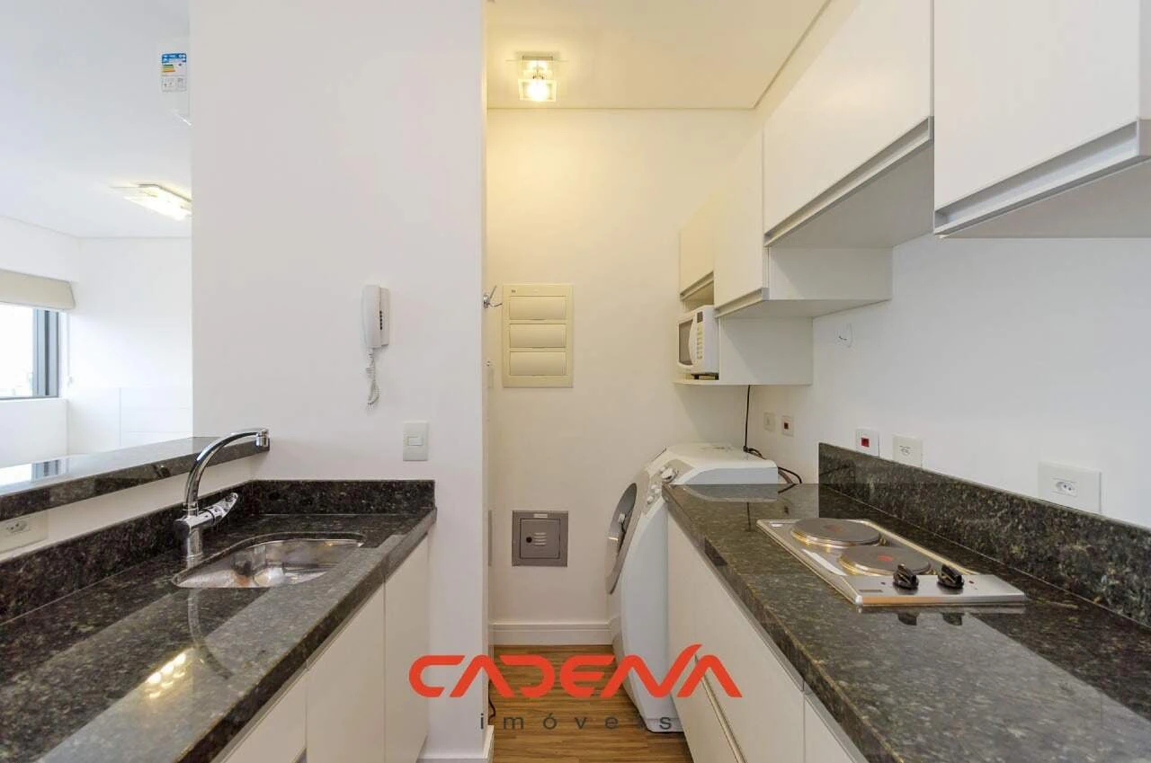 Studio mobiliado de 37 m² com vaga e cozinha integrada — photo 22