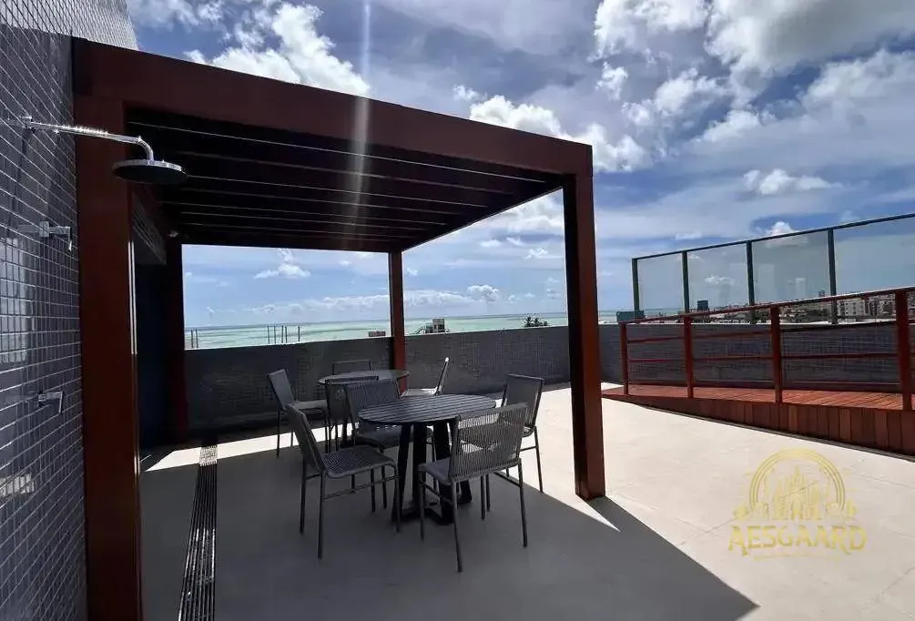 Apartamento de 2 dormitorios con suite y balcón con asador