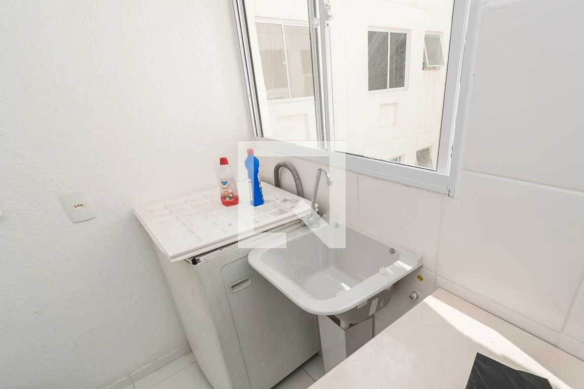 Washing machine in a 2-bedroom apartment, 43 m² — photo 12