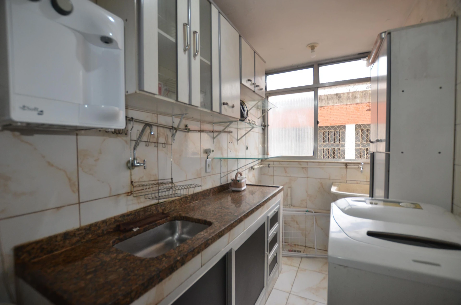 1 quarto e máquina de lavar: apartamento de 45 m² — photo 12