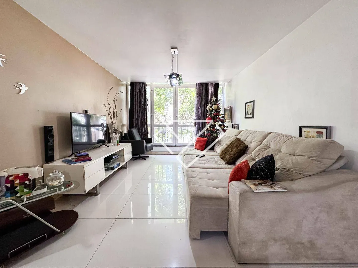 Furnished apartment, 108 m², with a washing machine