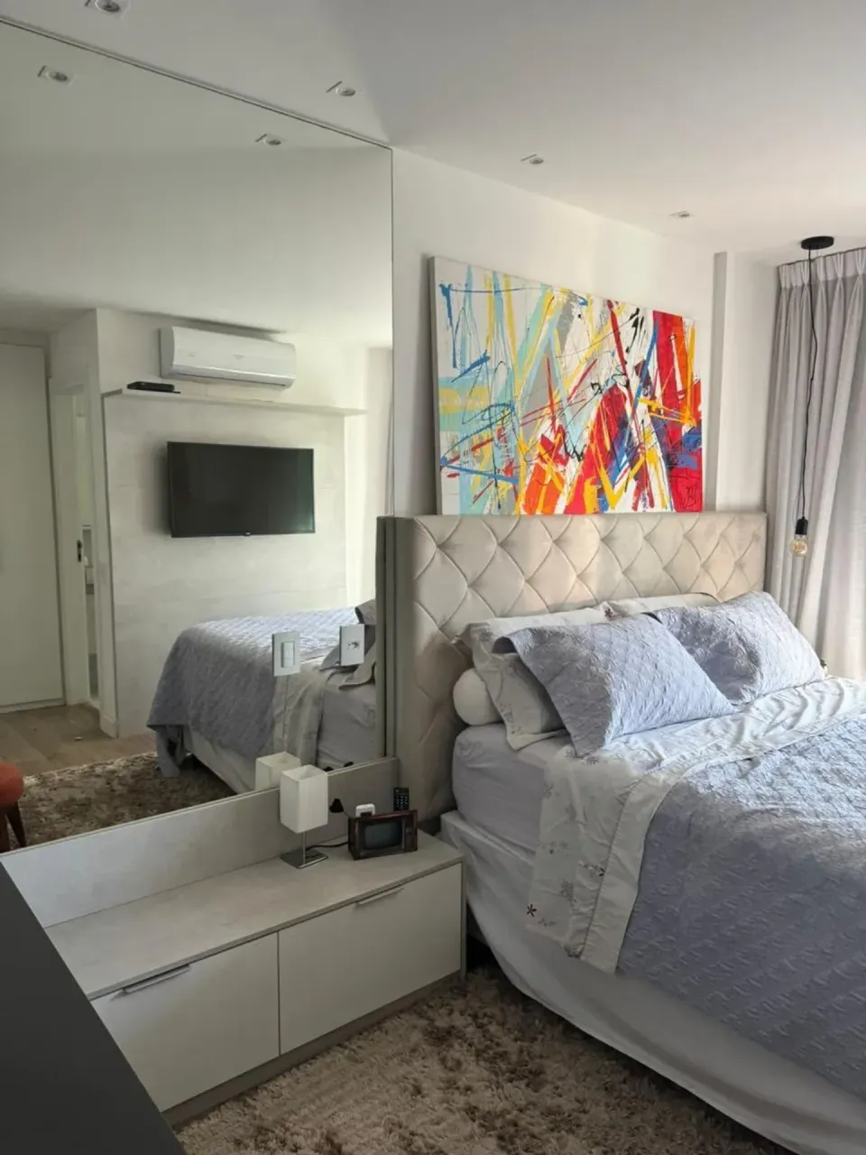 Furnished 80 m² apartment with 2 bedrooms and balcony — photo 2
