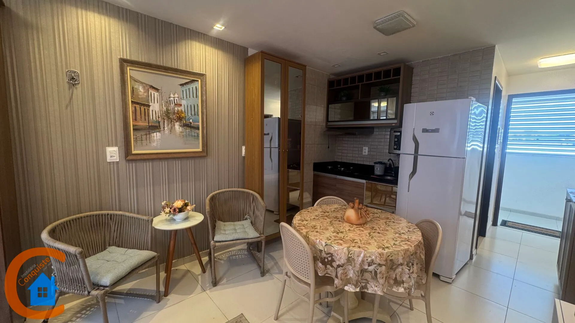 Furnished one-bedroom, 27 m² apartment in João Pessoa — photo 6