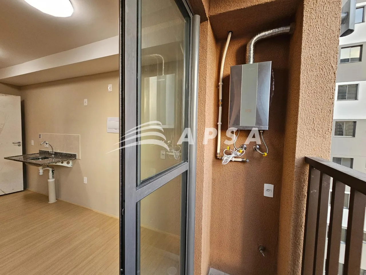 Unfurnished rental apartment with 1 bedroom and 1 bath