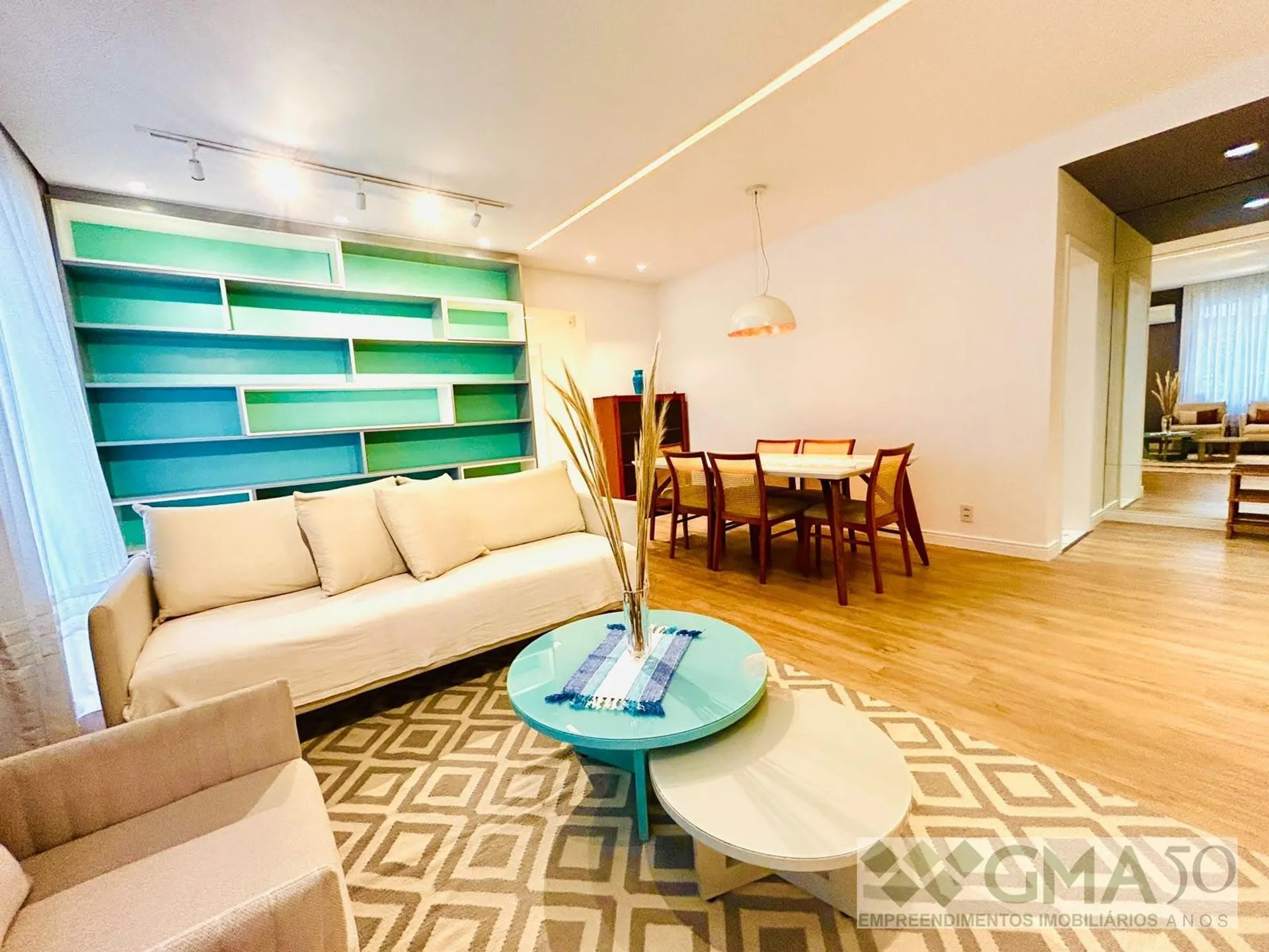 Furnished 110 m² apartment with 3 bedrooms and 1 parking spot — photo 7