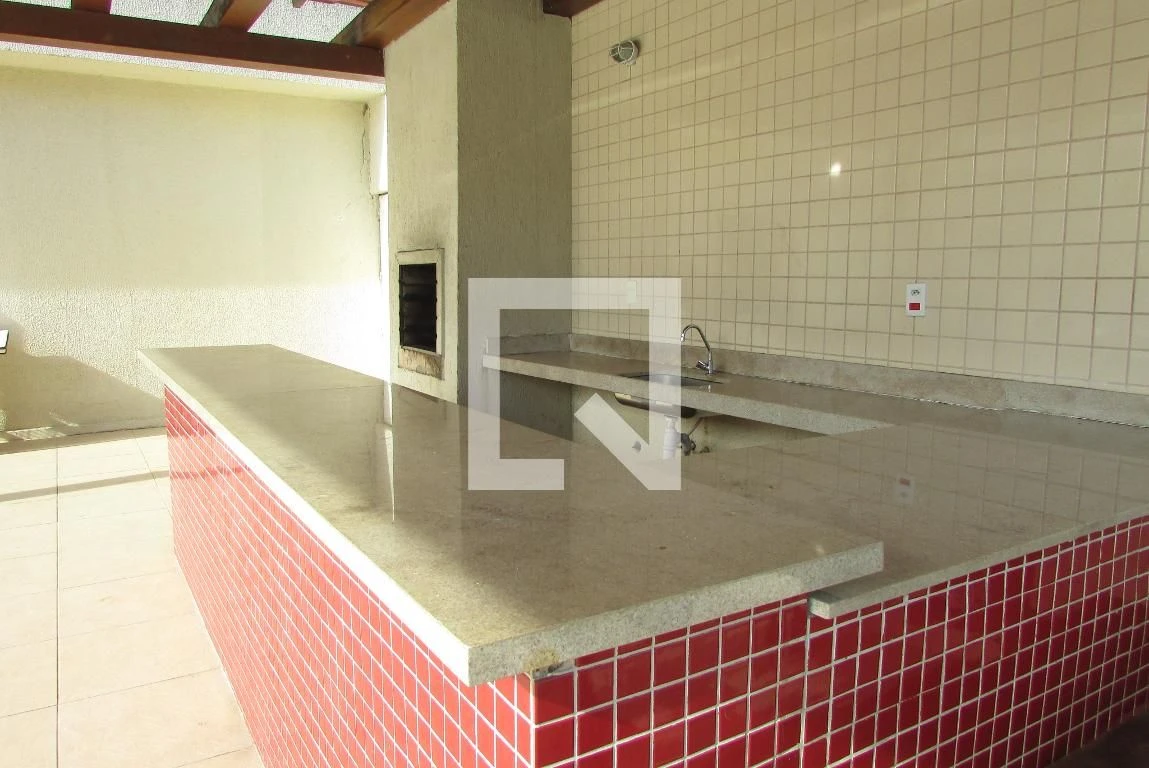 2-bedroom apartment in a building with a pool