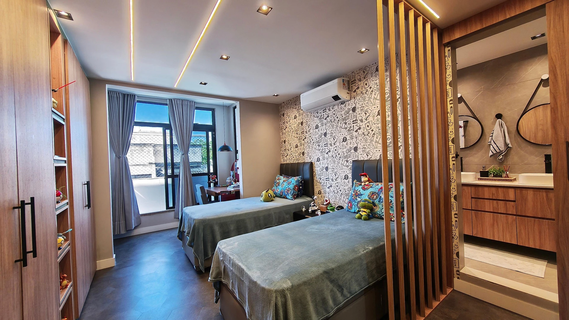 Apartamento mobiliado com 3 suítes e varanda com churrasqueira — photo 26