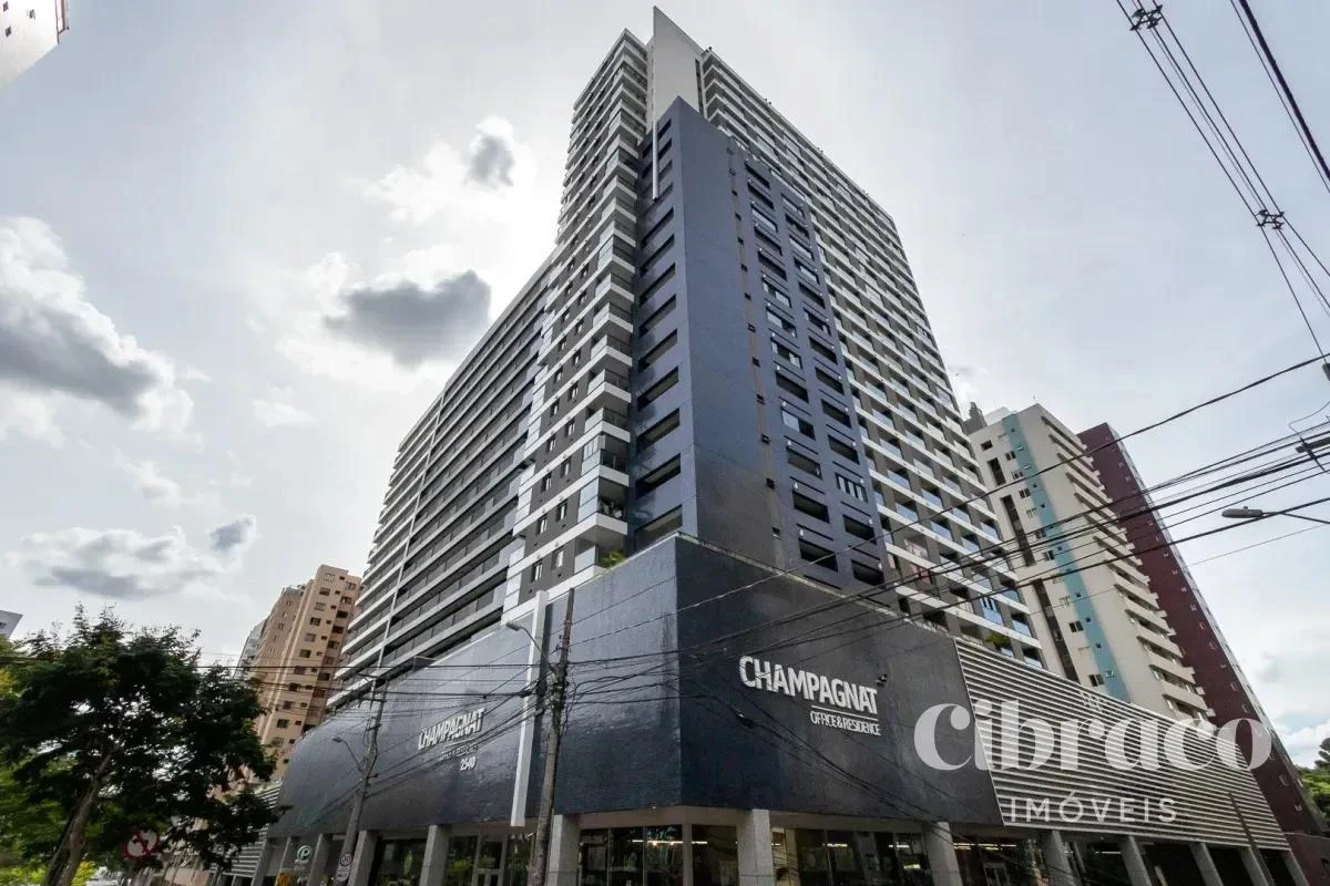 One-bedroom apartment with a washing machine in Curitiba — photo 3