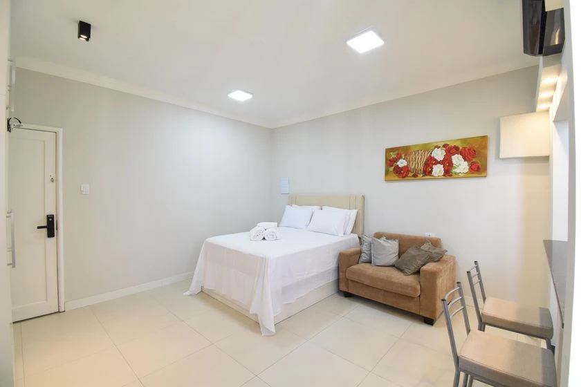 Studio mobiliado com cozinha americana e 1 quarto — photo 7
