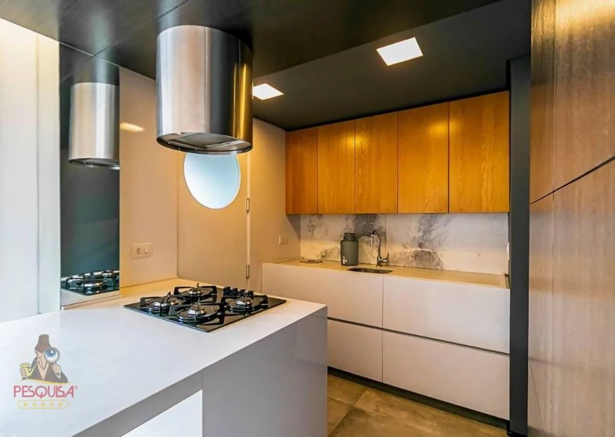 Apartamento com 3 dormitórios e cozinha aberta