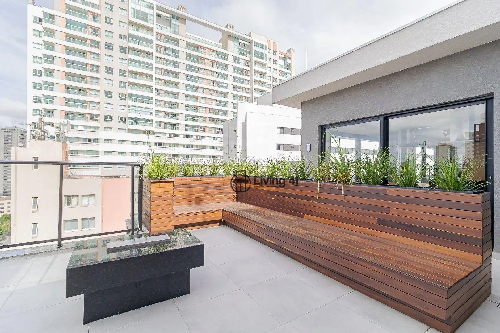 Studio mobiliado de 50 m² com 1 quarto e churrasqueira privativa — photo 22