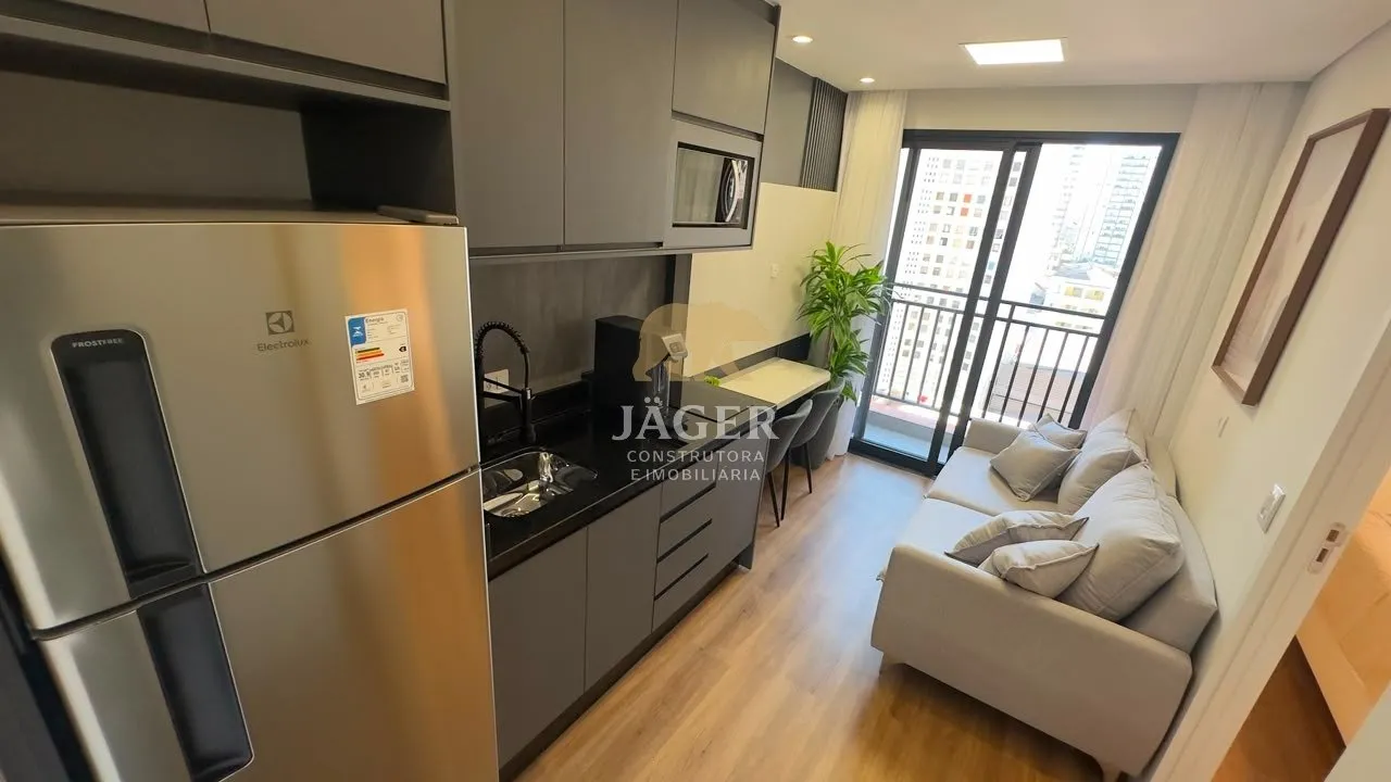 Apartamento de 28 m² com 1 quarto e sacada fechada — photo 7