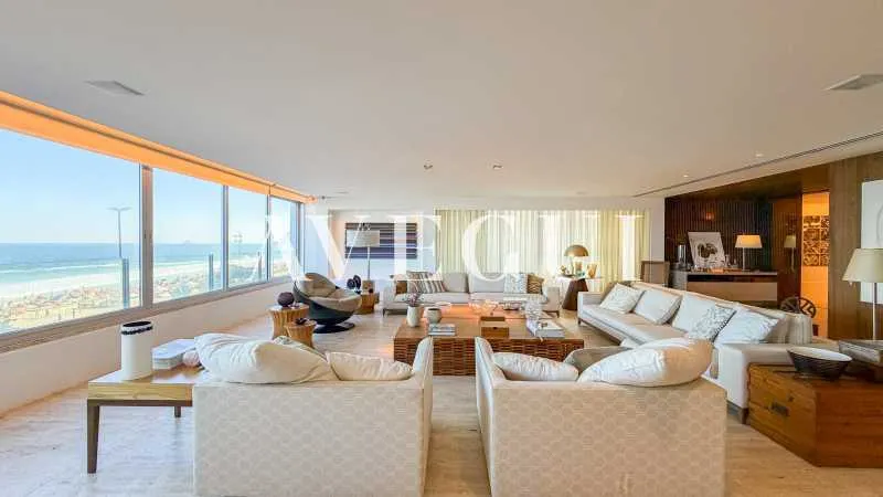 Apartment with 4 suites, 5 bathrooms and 530 m² water view