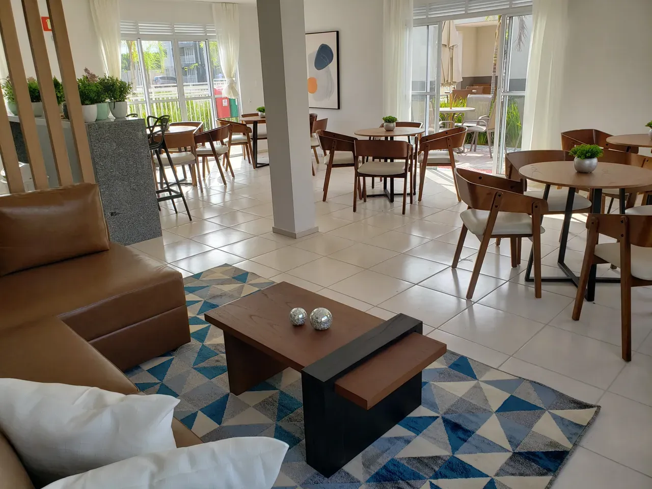 Mountain view in a 2-bedroom apartment, 45 m² — photo 3