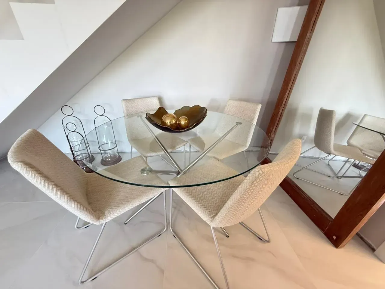 Furnished penthouse with terrace and balcony built-in grill — photo 15