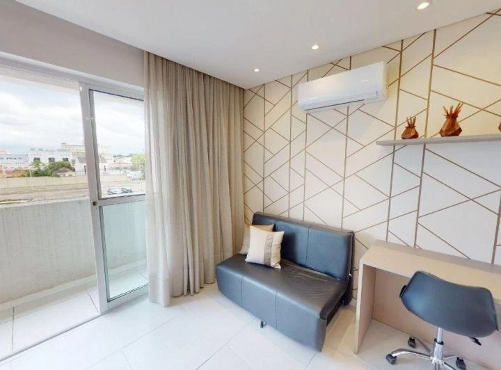 Furnished 30 m² apartment with 1 bedroom and balcony — photo 8