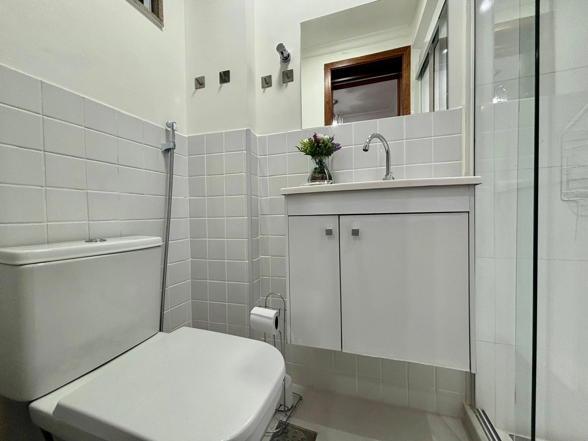 Furnished apartment, 33 m², with a washing machine — photo 16
