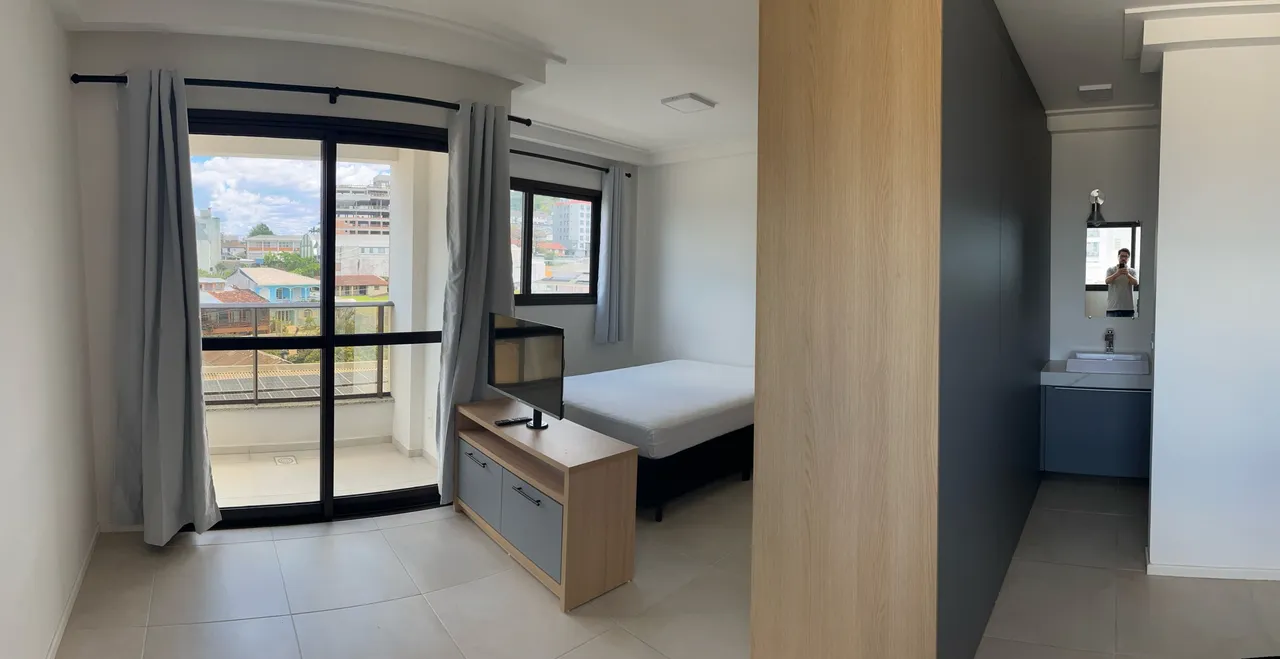 One-bedroom apartment with a water view in Florianópolis — photo 11