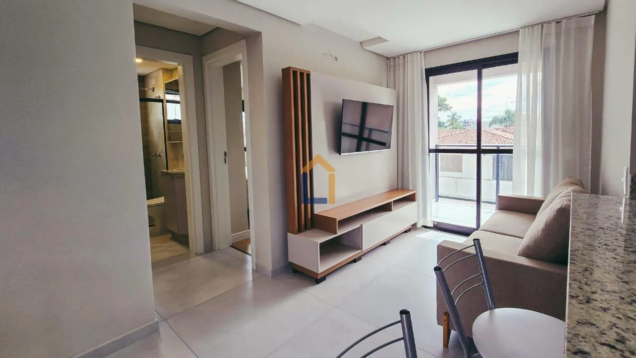 2-bedroom apartment with a washing machine in Curitiba — photo 15