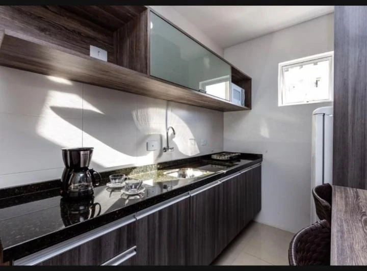 Furnished studio apartment with an open-plan kitchen — photo 2