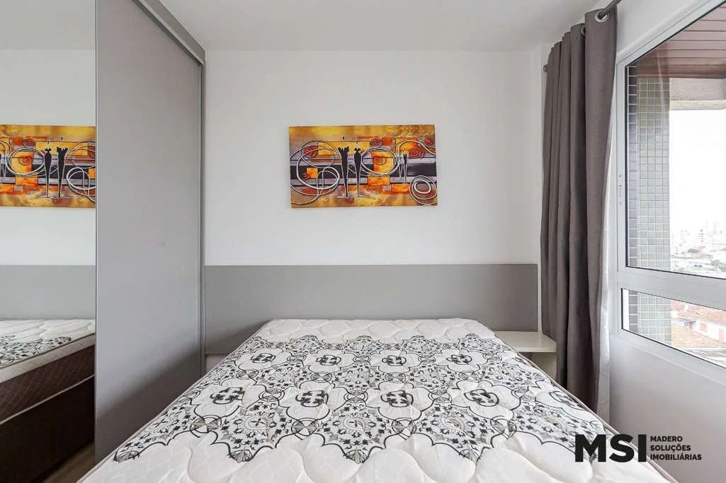 One-bedroom apartment with a washing machine in Curitiba — photo 4
