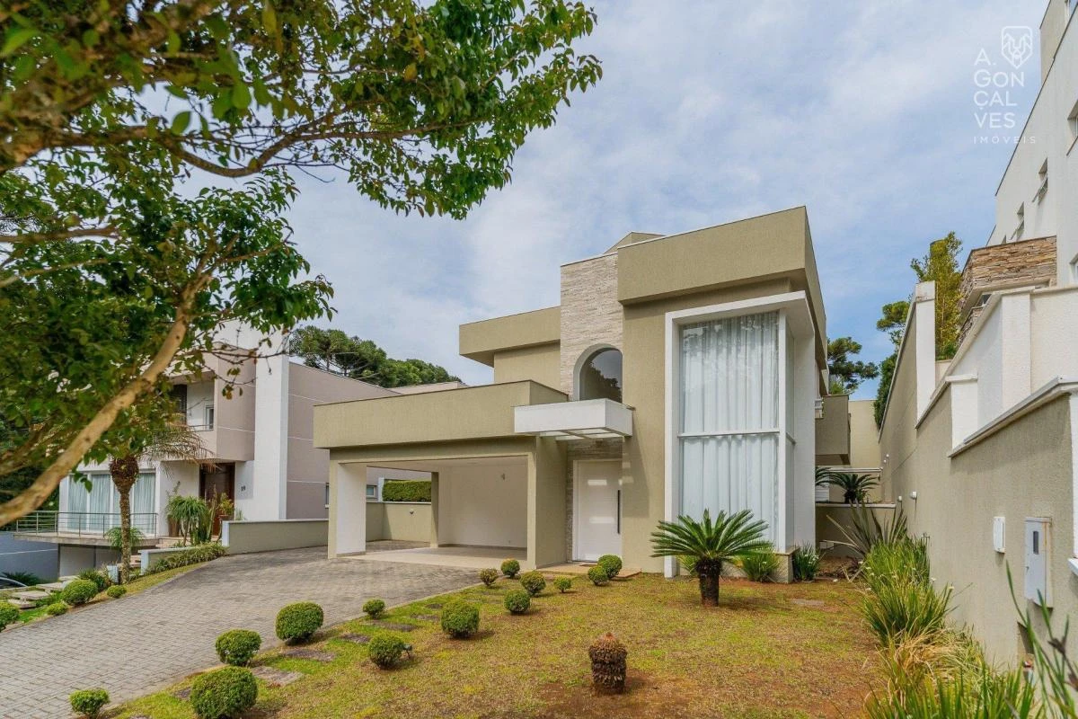 4-bedroom house with floor-to-ceiling windows in Curitiba — photo 8