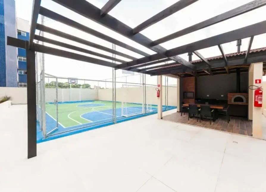 2-bedroom apartment with a washing machine in Curitiba — photo 35