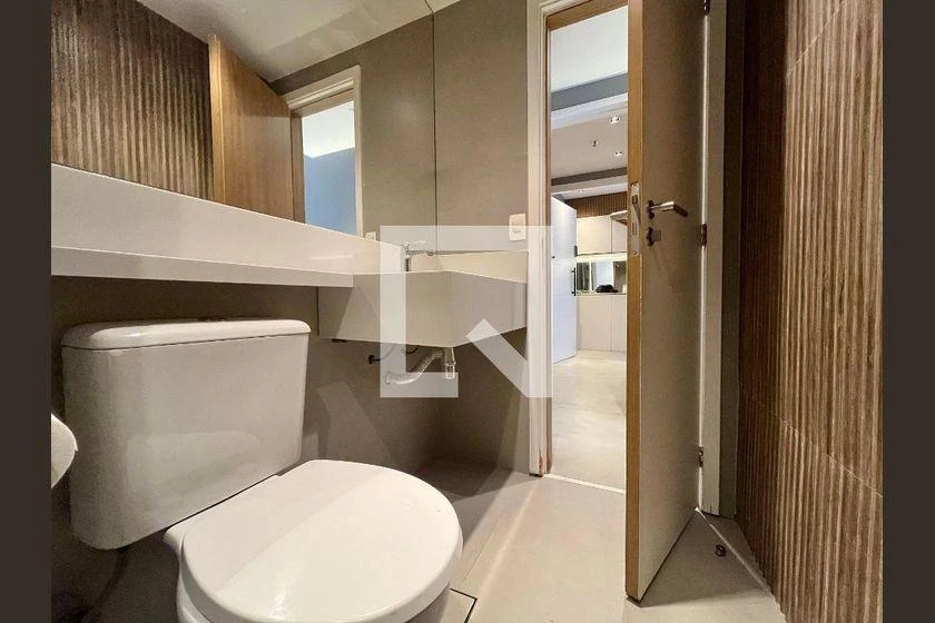 Apartamento mobiliado de 1 quarto em condomínio com academia — photo 19