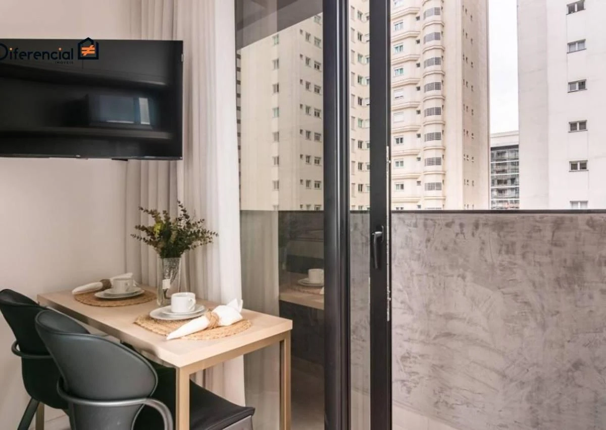 Studio mobiliado de 22 m² com varanda envidraçada — photo 30