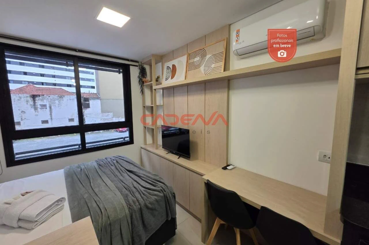 Studio mobiliado de 26 m² com cozinha compacta — photo 5