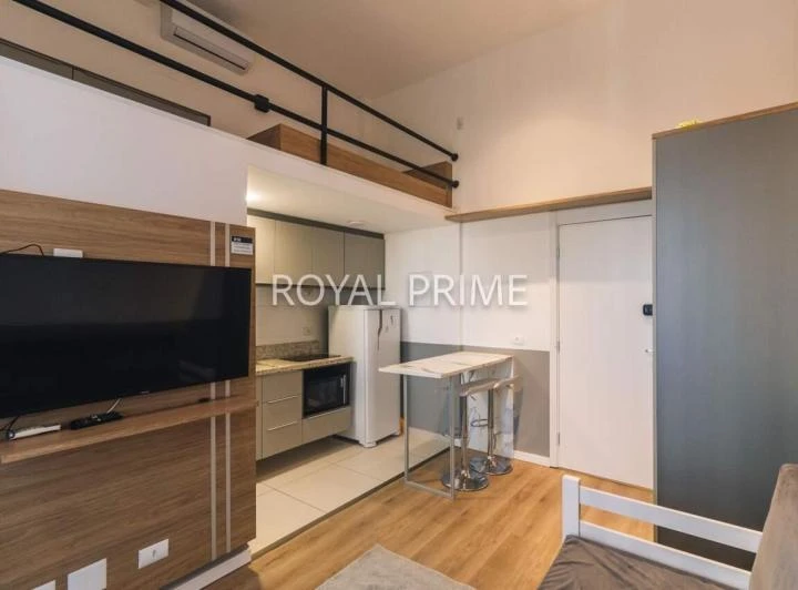 Меблированная квартира 20 м² с балконом