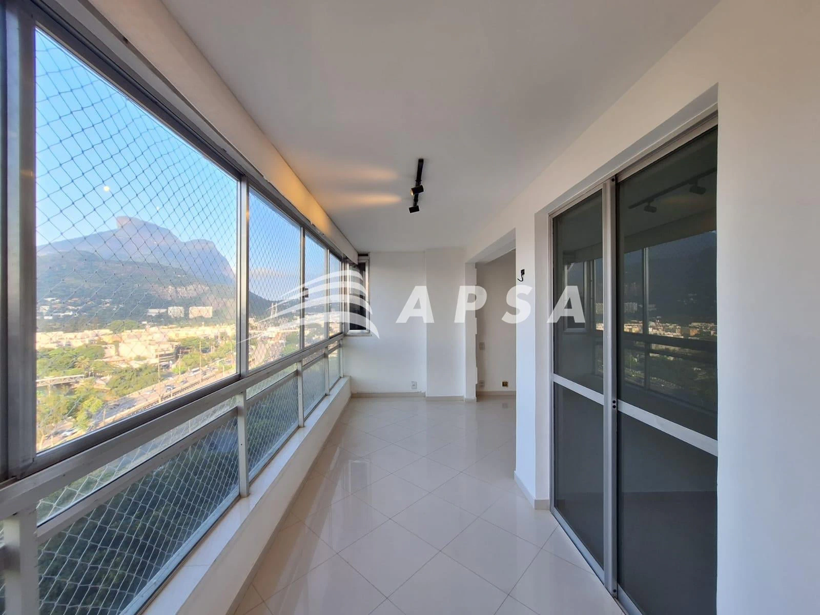 Apartamento de 1 quarto com vista para as montanhas