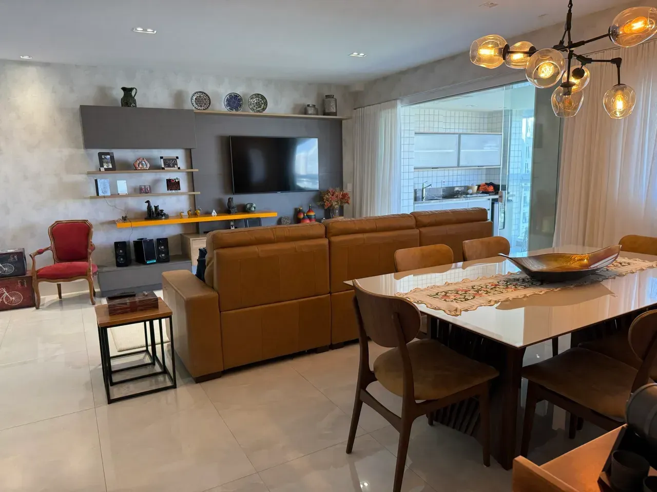 Apartamento mobiliado com 3 quartos e varanda — photo 8