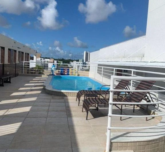 55 m² apartment with 2 bedrooms and balcony grill — photo 3