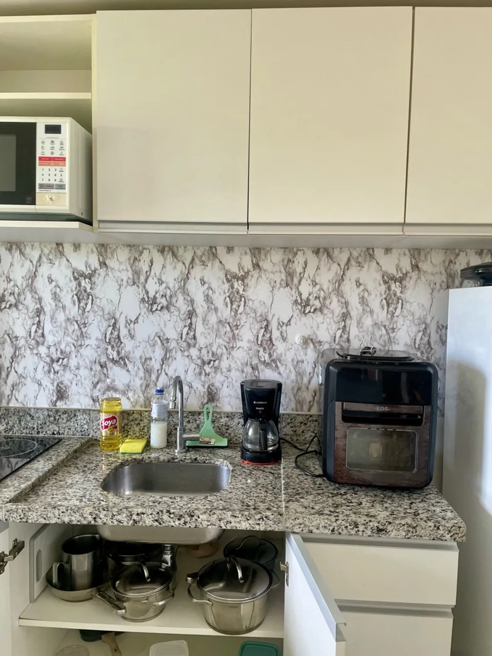 Furnished apartment, 68 m², with a washing machine — photo 2