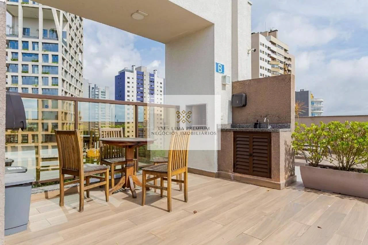 21 m² studio with a private BBQ and floor-to-ceiling windows — photo 29
