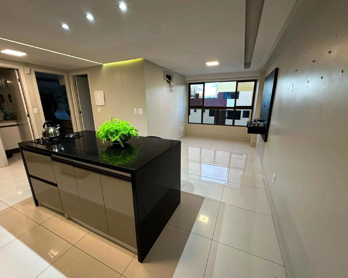2-bedroom apartment with a home office in João Pessoa — photo 2