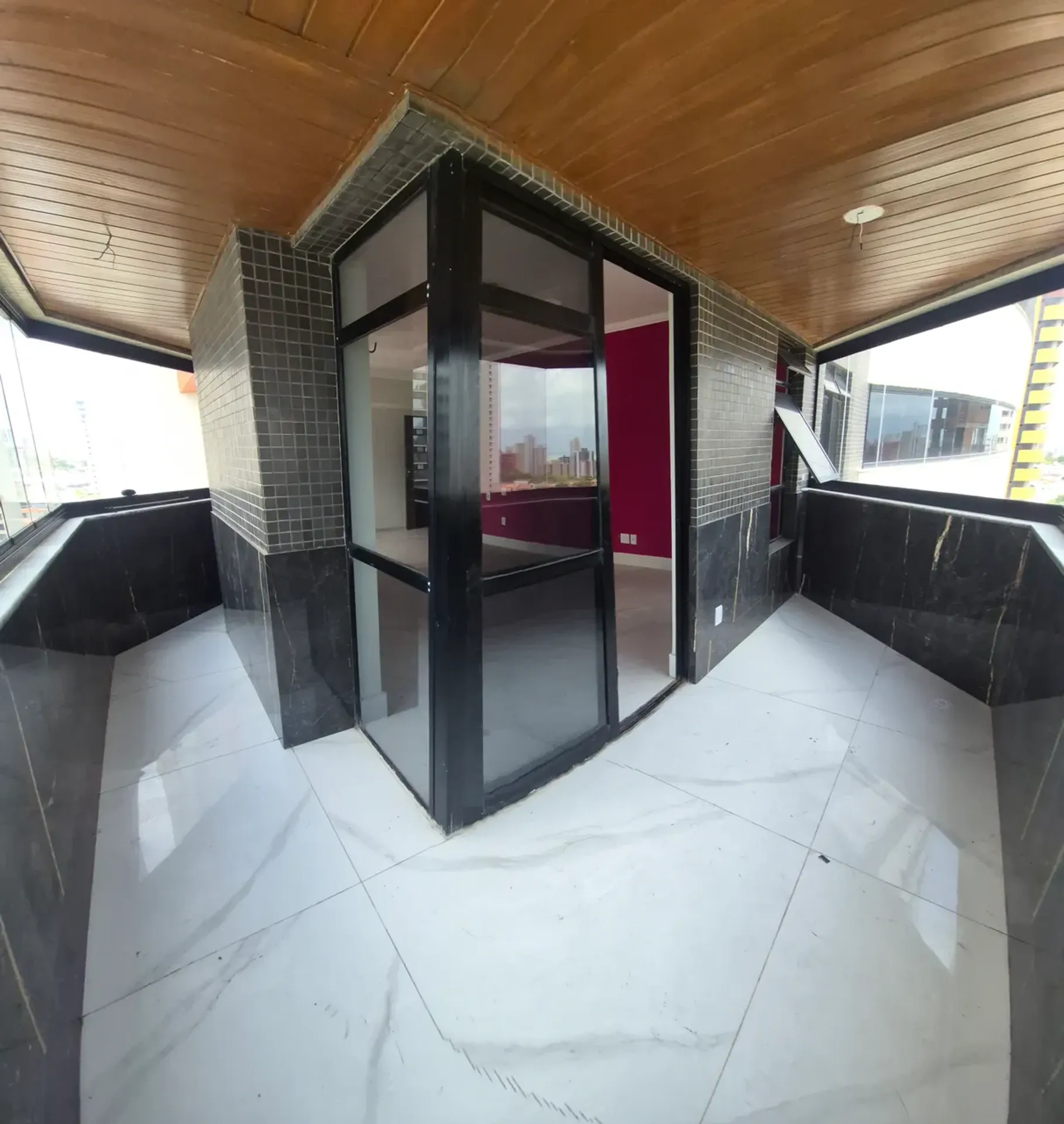 Apartment on the 11th floor with a glass-enclosed balcony — photo 14
