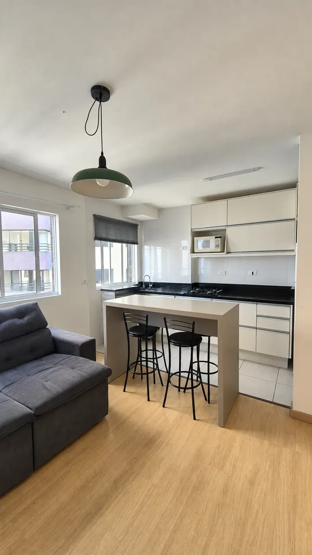 Furnished 35 m² apartment with 1 bedroom and 1 bath