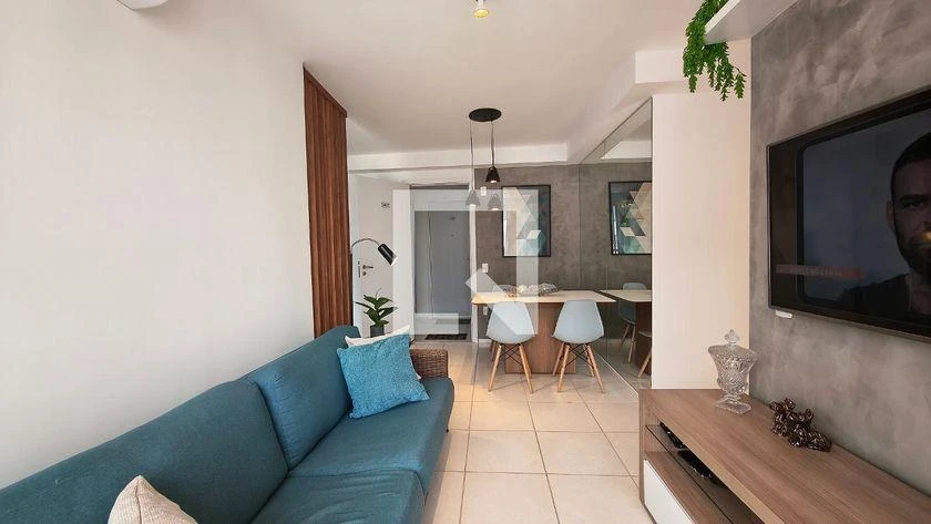 Mountain view in a 2-bedroom apartment, 53 m² — photo 7