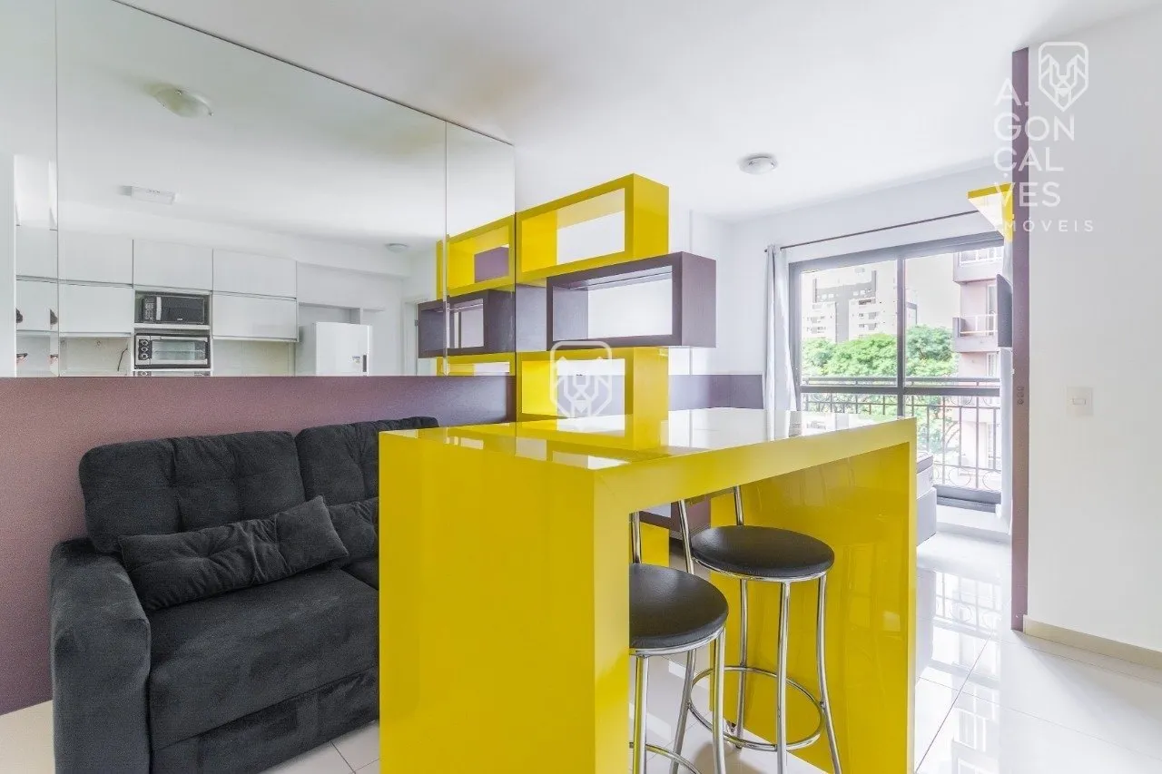 Apartamento mobiliado, 33 m², com varanda envidraçada — photo 37