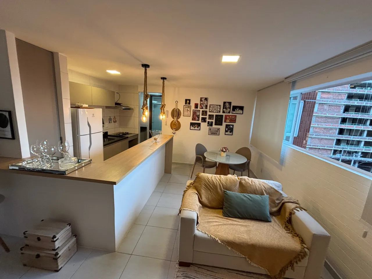 Apartamento mobiliado de 1 quarto em condomínio com piscina — photo 5