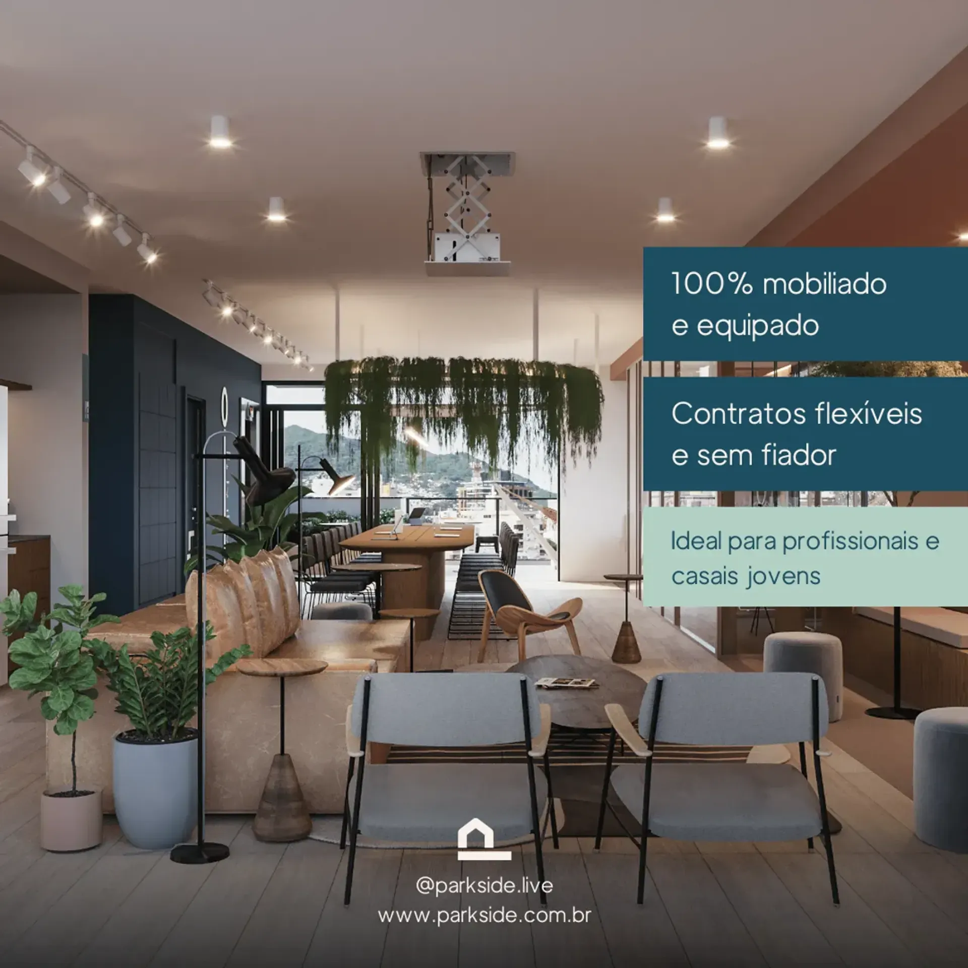 One-bedroom apartment in a building with a coworking space — photo 8